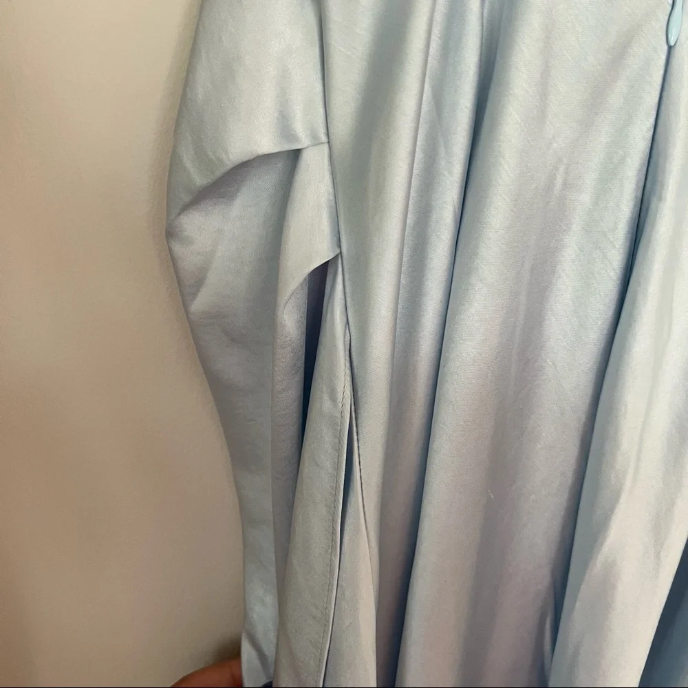 🌸Hey Girl Long Satin Cowl Neck Dress - Picture 9 of 15